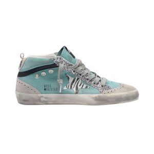 Golden Goose 🦄 HTF Turquoise Zebra midstars